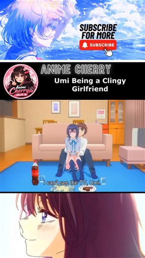 UMI BEING A CLINGY GIRLFRIEND🥰❤️ I Made Friends with the Second Prettiest Girl in My Class #anime