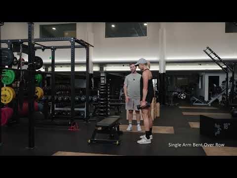 Single Arm Bent Over Row
