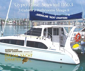 "Gypsy Rose" Seawind 1160.3 has some beautiful new upholstery, so we dressed her up, and we think she looks gorgeous.😍 Save now on our September/October Specials, it's the perfect opportunity to grab the family or some friends and take our favourite Gypsy out on your next holiday, sailing around the Whitsundays. Contact our team to book Gypsy Rose 1800 075 013 OUR SPECIALS: https://bit.ly/3kJPL0E Gypsy Rose https://bit.ly/3q2N6BX See our Fleet https://bit.ly/36X1mFJ Cushions Jungle Trader Airli