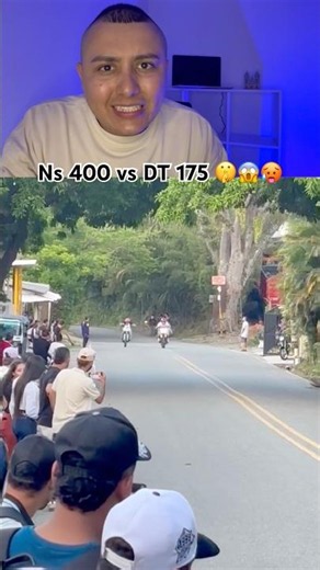 NS 400 vs DT 175 🤫😱🥵🔥 #viral #viralshorts #dt125 #2stroke #speed