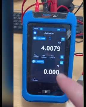 Additel 227 Calibrating a transmitter