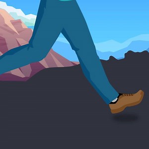 Humans used to walk in a totally different way until one shoe innovation. | Insider Science