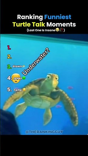 Ranking The Funniest Turtle Talk With Crush Interactions #shorts #funny #comedy
