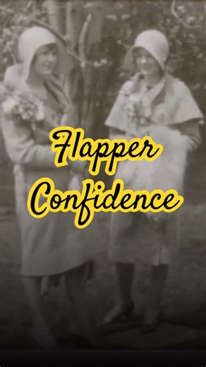 Flapper’s Confidence #1920s #flappers #womensfashion