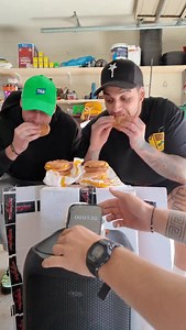 14K views · 413 reactions | Cheesy pleaser CHALLENGE‼️  Four cheese burgers from maccas  tag me with you’re fastest time ⏰ #fyp #foodchallenge #cheeseburger #food #funny #comedy #explorepage #reels #mcdonalds #fastfood #foodcoma #foodcompetition #nz #wellington #newzeland #newchallange | Kosmos.nz | Facebook
