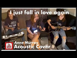 I Just fall in love again by Anne Murray ( Yamaha DD65) ACOUSTIC COVER