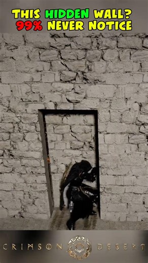 This hidden wall? 99% never notice #gaming #crimsondesertgame #gameoftheyear #hiddentreasure