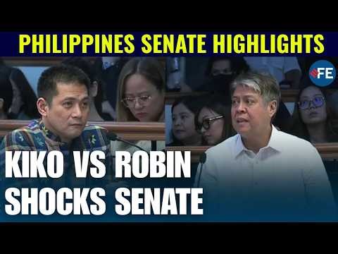 Kiko Pangilinan And Robin Padilla Clash During Heated Philippines Senate Exchange | Philippines News