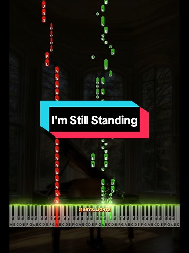 Learn to Play I'm Still Standing on Piano