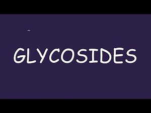 Carbohydrate- Glycoside Formation hydrolysis | Chemical Process | Medschooldrill
