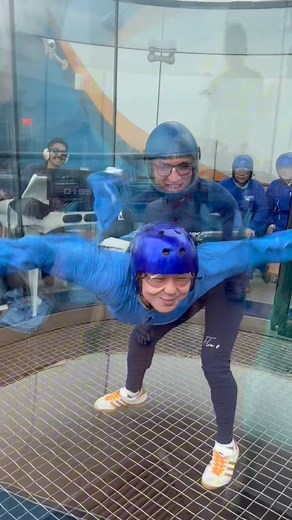 1.2M views · 20K reactions | iFly experience  Indoor sky diving was fun | Timothy Laude | Facebook