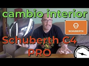 Cambio interior casco Schuberth C4 PRO