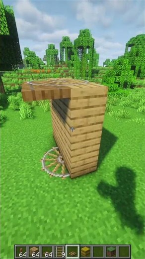 How to build an overturned cart in Minecraft 😮