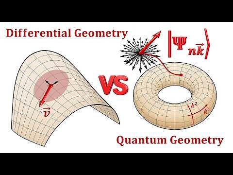 Quantum Geometry; Differential geometry meets Bloch states