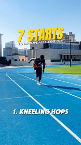 7 starts to improve acceleration ⚡️ Train power off the ground, sharpen your first steps, and explode out of every start 💥 Save this for your next speed session & try all 7 🔥 Tag an athlete who needs faster starts 👀 #Acceleration #SpeedTraining #SprintStarts #AthleteTraining #ExplosivePower | Ultimate Athletics