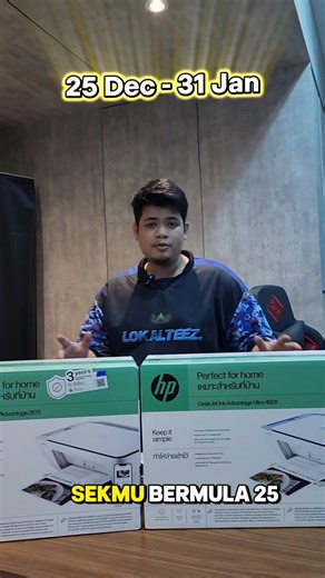 🎉 CANON BONANZA PROMOTION 🎉 📅 15 Dis 2025 – 31 Jan 2026 Nak printer murah, jimat & boleh WiFi? Ini masa terbaik untuk beli! 🔥 🖨️ Canon PIXMA Series 🔹 E410 – RM168 🔹 E470 (WiFi) – RM219 🔹 G2010 – RM449 🔹 G3010 (WiFi) – RM499 🎁 FREE RM20 Touch ’n Go eWallet Reload PIN ➡️ Redeem terus ON THE SPOT! 📩 PM kami sekarang untuk booking / pertanyaan 🔗 Link: https://linktr.ee/monalizamastura 🌐 Website Monaliza: https://monaliza.com.my/ #CanonBonanza #PromoPrinter #CanonPIXMA #PrinterMurah #Ked