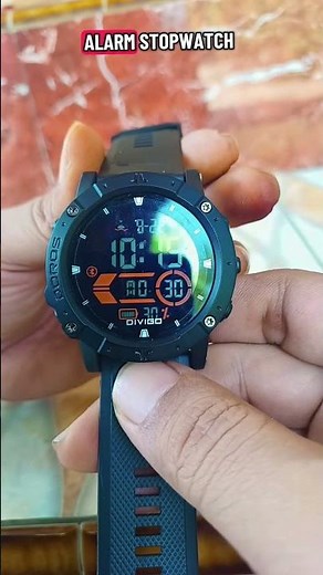 Jam Tangan Digital Pria DV-8386 Water Resistant 3ATM Strap Rubber