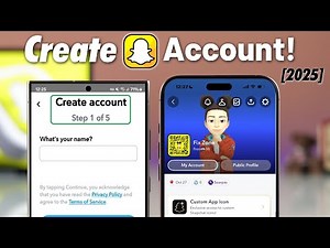 How to Create a Snapchat Account in 2025!