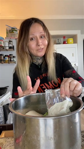 I didn’t really feel like cooking but we have food in the house and it’s miserable out. Let’s make some soup in the instant pot, if you want to tag along. #soup #soupseason #dinnerideas #easyrecipe #momsoftiktok | Food Pantry Girl
