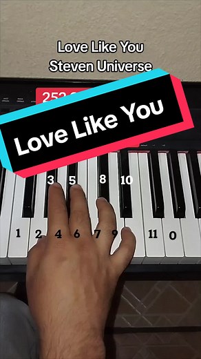 Love Like You piano tutorial #stevenuniverse #lovelikeyou #pianotutorial