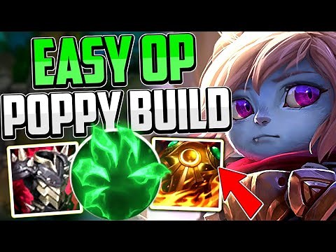 How to Play Poppy TOP LANE & CARRY + Best Build/Runes | Poppy Guide Season 12 League of Legends