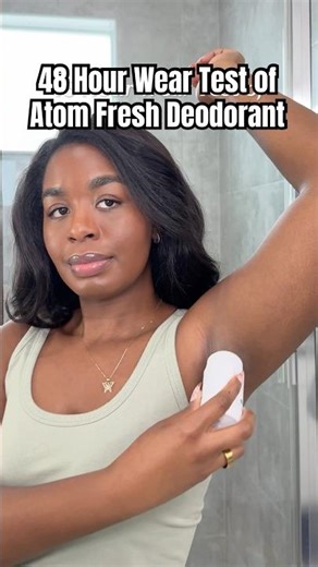 Do I stink?! 48 hour wear test of aluminum free deodorant