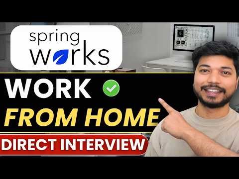 Work From Home Job with 21k Salary | Freshers Eligible Apply Immediately