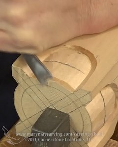 The traditional Ball and Claw foot is almost a rite of passage for the American period furniture maker. And it's surprisingly easy if you follow the step-by-step process I show in my video lesson! Learn how to carve this and many more historical furniture details as a Premium Member of my Online Carving School. If you are just starting out with woodcarving I have over 6 hours of FREE videos to help you get over the beginner struggles. Happy Carving everyone!! | Mary May - Traditional Woodcarver