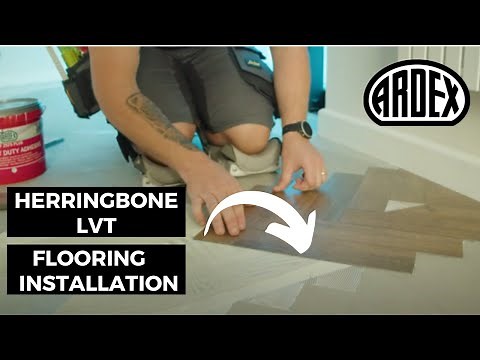 How to Fit a Herringbone LVT Floor in a New Build House