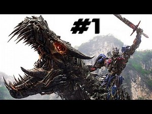 Transformers 4 Full Movie-Game - Walkthrough Part 1 - Optimus Prime Defeated!?!