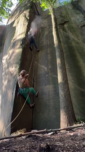 Trad fall from Seb Ra! Follow us for more #climbing