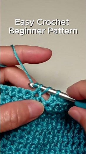 Easy Crochet Beginner Pattern – Simple Beginner Demo