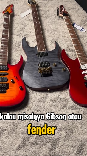 nafirimusic on Instagram: "Kalau Gibson keluarin headless….kira kira apa kamu mau beli!!?? Kalau Fender keluarin multiscale….apa kamu mau beli!!?? Kalau Godin keluarin 8 senar…apa kamu mau beli!!?? Tapi herannya Ibanez, keluarin Headless? LAKU!! 8 senar?? LAKU!! Nylon electric?? LAKU!! AZ??? LAKU!!! Di situlah perbedaan ibanez dengan yang lain!! Bukan cuma model RG doang yang laku!!! cek koleksi Ibanez terbaru di www.nafiriguitar.com #ibanez #ibanezRG #nafiriibanez"