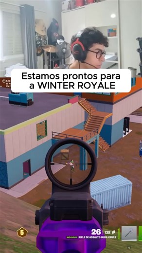 Estamos prontos para a WINTER ROYALE #fortnite #fortniteclips #cashcup
