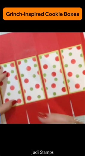 These fun treat boxes were made for our neighbors using the Round We Go Stamp Set, bold holiday colors, and just enough sparkle to feel festive without the fuss. I filled them with homemade Grinch cookies and added a computer-printed tag to keep things simple and repeatable. Head to the blog for photos supplies, then hop over to YouTube to see it all come together. Blog: https://judistamps.com/grinch-inspired-cookie-boxes-made.../ Youtube: https://www.youtube.com/watch?v=HUvBEmQBoyE&t=1533s Woul