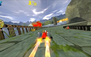 游戏挺有趣的，不过浮躁的心情让我玩不下去 Wacky Races试玩2