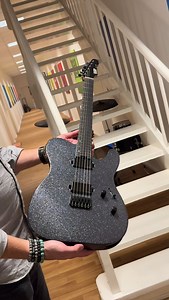 3.3K views · 802 reactions | ESP USA TE-II in an awesome Black Sparkle finish now available. #espguitars #espusa #metalguitar | The Axe Palace | Facebook