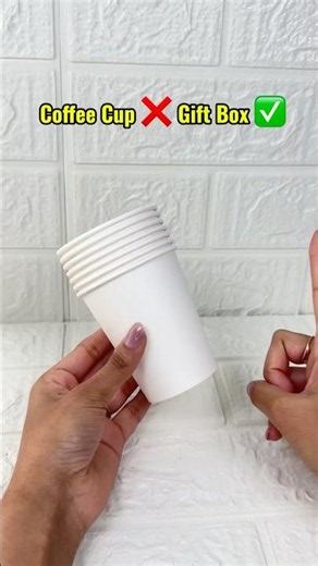 DIY Coffee Cup Gift Box | Last min Father's Day Craft