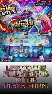 PURE Artmage Just Got SO MUCH BETTER With This NEW SUPPORT! #yugioh #masterduel #yugiohcommunity