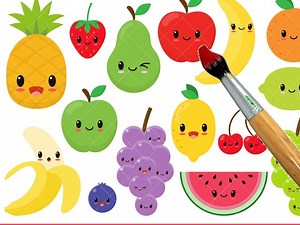 Color The Fruits