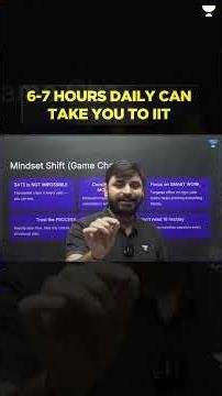6–7 Hours Daily Can Take You to IIT? 🔥 | GATE 2027 Mindset Shift