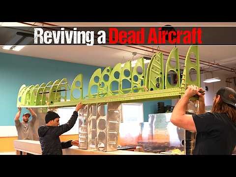 Building an Airplane Factory... From 75 Year old blueprints