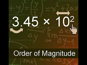 Order of magnitude