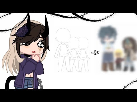 ||Making A Gacha Oc With Spin The Wheel!!||Gacha Life Trend||Teen Parent Of Their Younger Siblings||