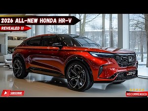 The New 2026 Honda HR-V Revealed: A Game-Changer? | What to Expect from the All-New Compact SUV
