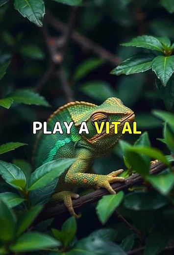 Why Chameleons Change Colors Rapidly. #Shorts