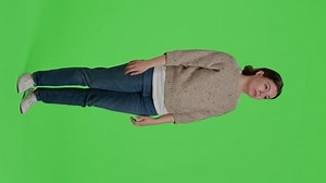 Vertical Video Side View Female Person Stock Footage Video (100% Royalty-free) 1098692385 | Shutterstock