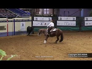 2023 Youth Working Cow Horse Boxing -- AQHYA World Championship Show