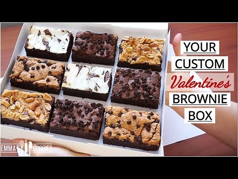 Custom Brownie Box using 1 Base Recipe !