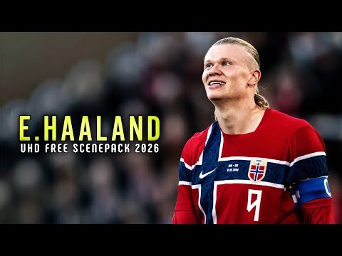 Erling Haaland Norway 4K Scenepack 2026 🇳🇴 No Watermark • Best Goals, Skills & Highlights
